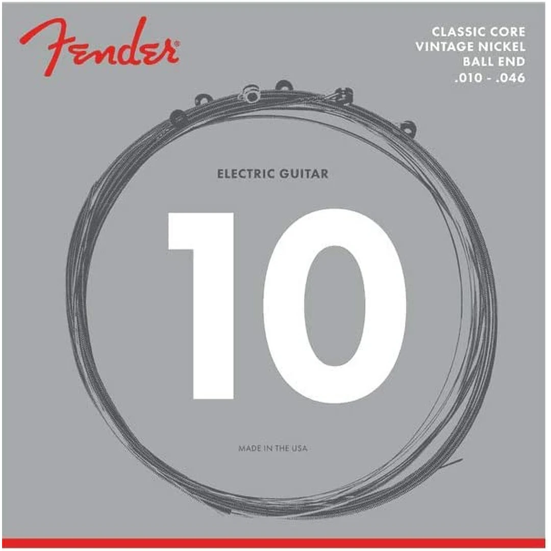 Струны для электрогитары Fender 155R Classic Core Vintage Nickel Ball End 10-46