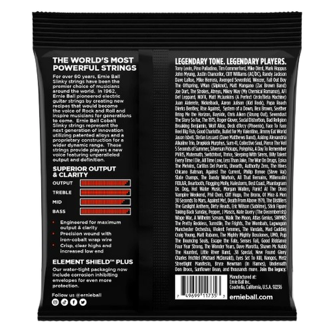 Струны для бас-гитары Ernie Ball 2739 32-130