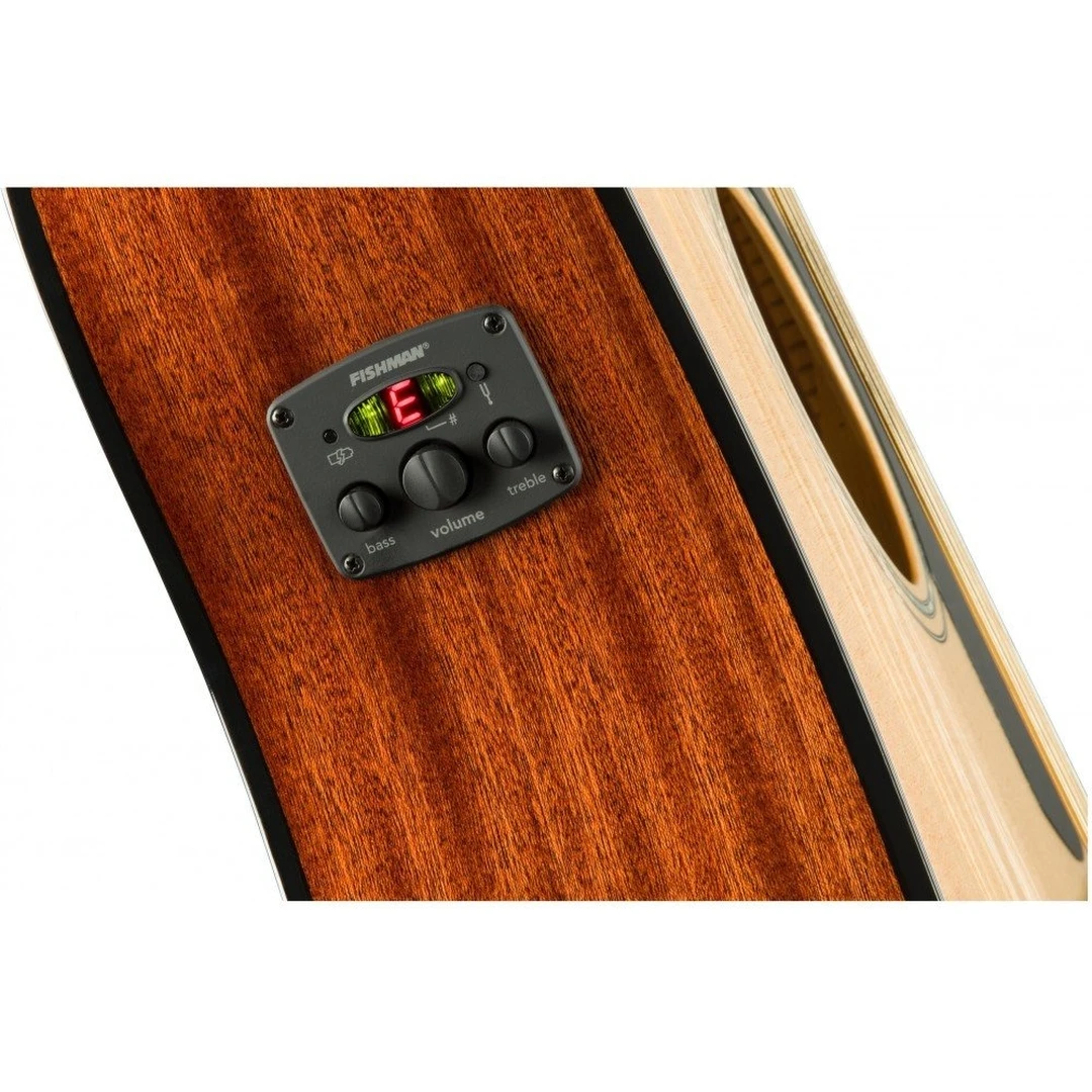 12-струнная электроакустическая гитара Fender CD-60SCE-12 Nat