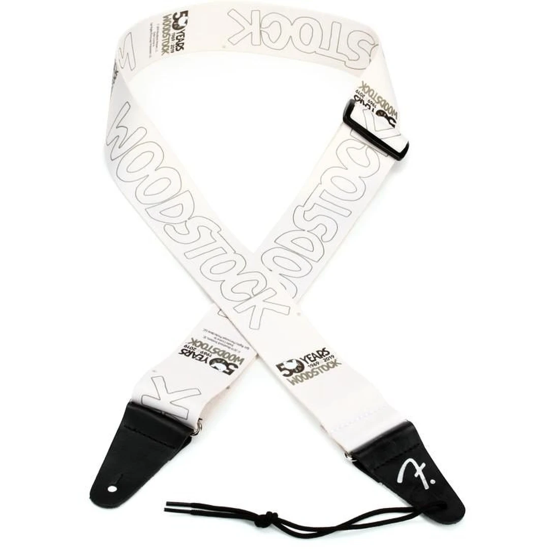 Ремень для гитары Fender 2″ Woodstock Strap White