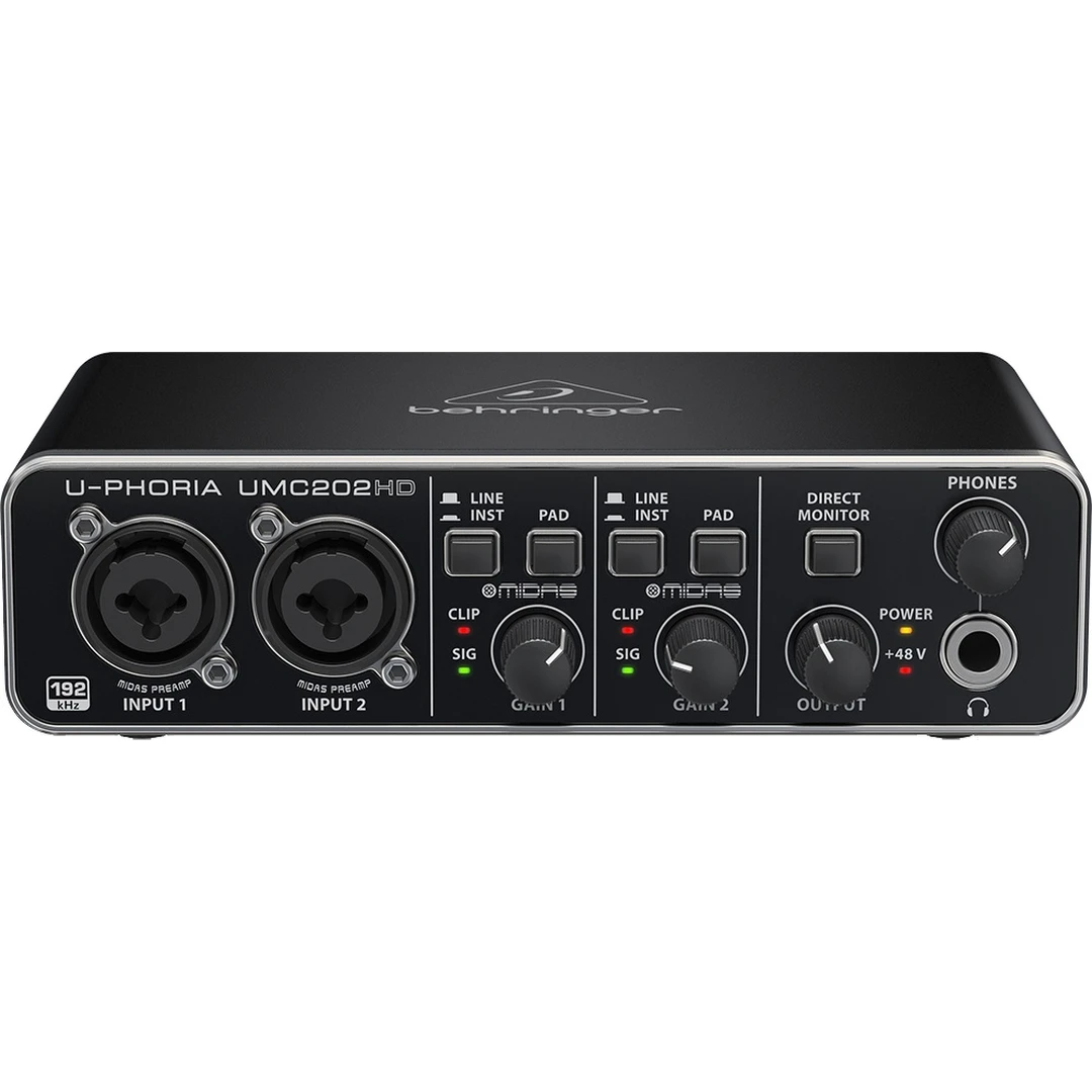 Аудиоинтерфейс Behringer UMC202HD