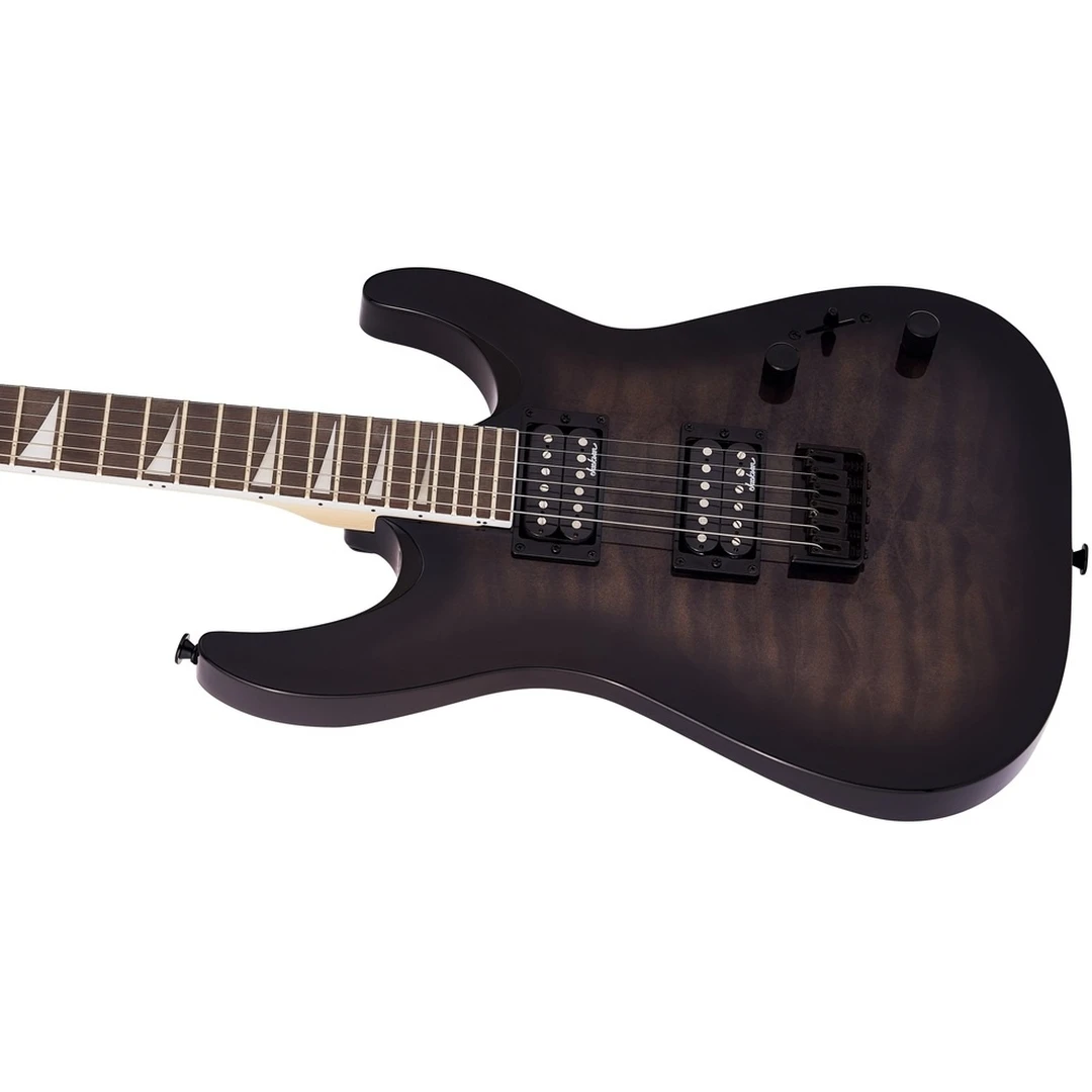 Электрогитара Jackson JS32Q Dinky Arch Top DKA HT AH Transparent Black Burst