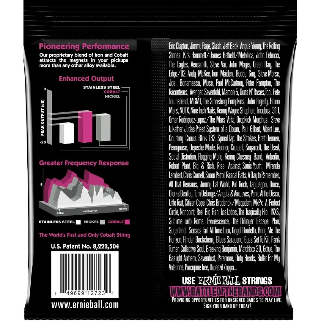 Струны для электрогитар Ernie Ball 2723 09-42