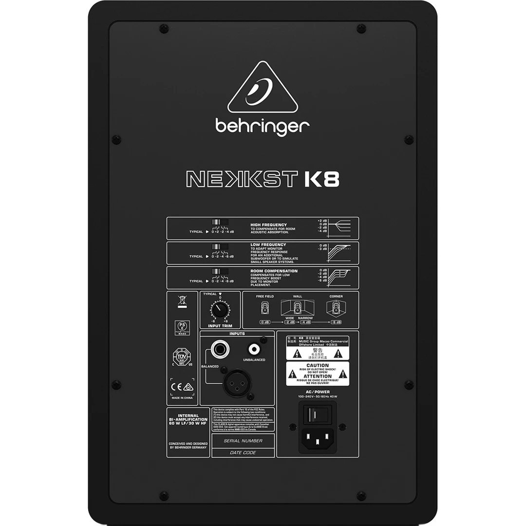 Студийный монитор Behringer NEKKST K8
