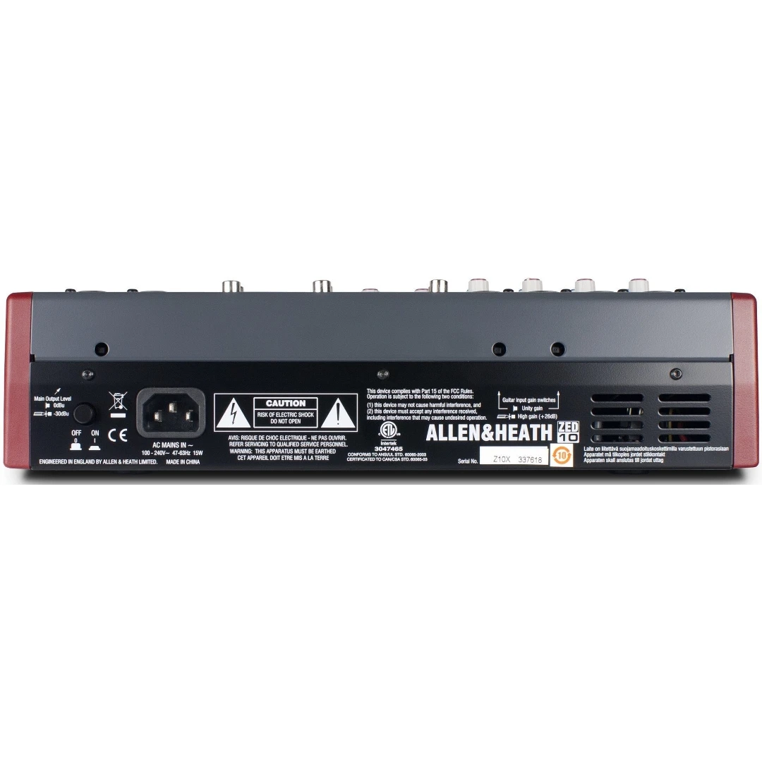 Микшерный пульт Allen & Heath ZED-10