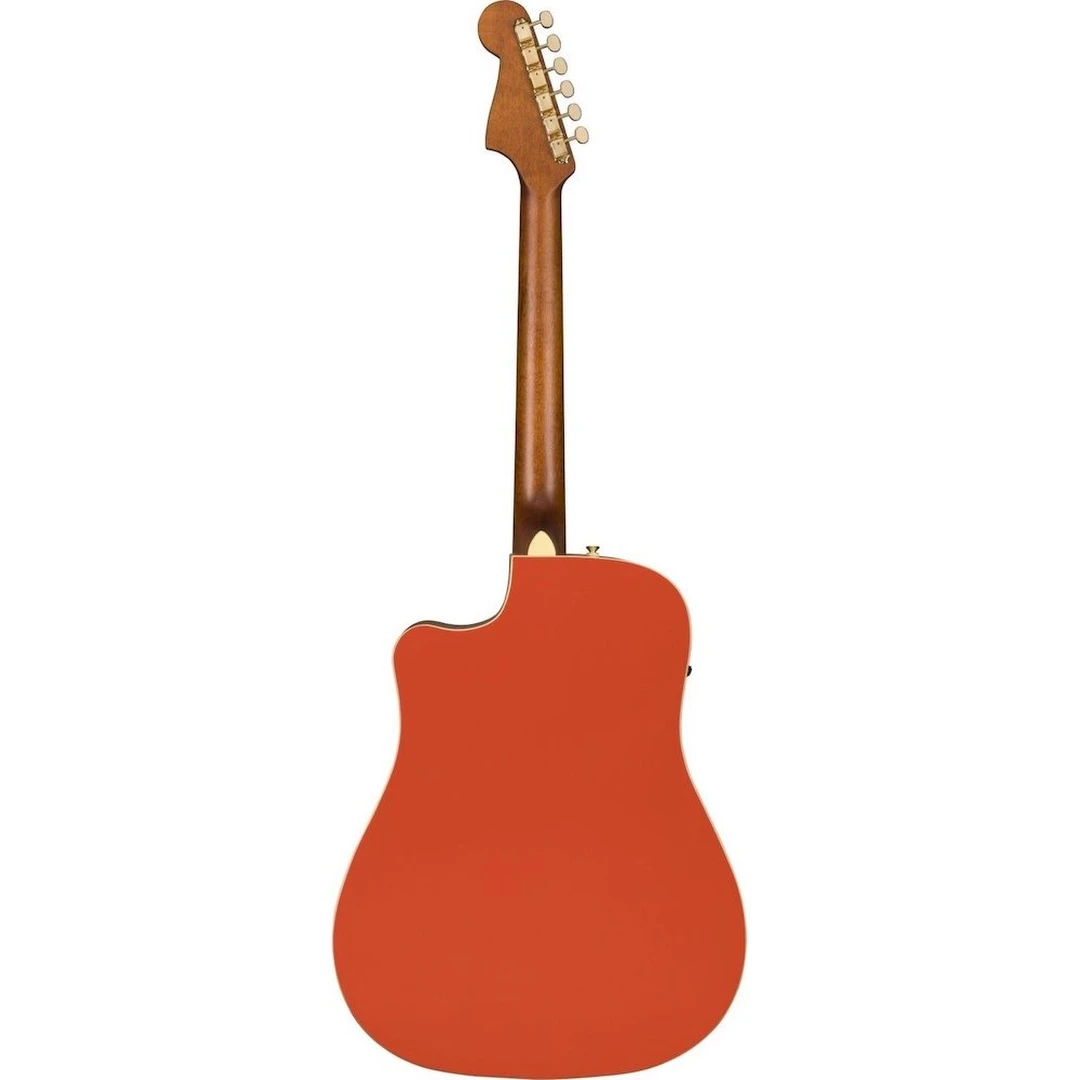 Электроакустическая гитара Fender Limited Edition Redondo Player Fiesta Red Gold Hardware