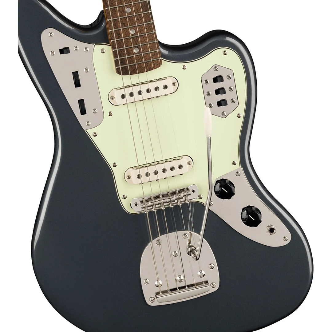 Электрогитара Fender Squier Classic Vibe '60s Jaguar LRL Charcoal Frost Metallic