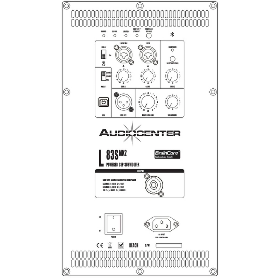 Сабвуфер Audiocenter L83S MK2