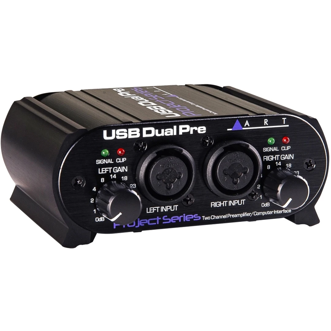 Предусилитель для микрофона ART USB Dual Pre PS