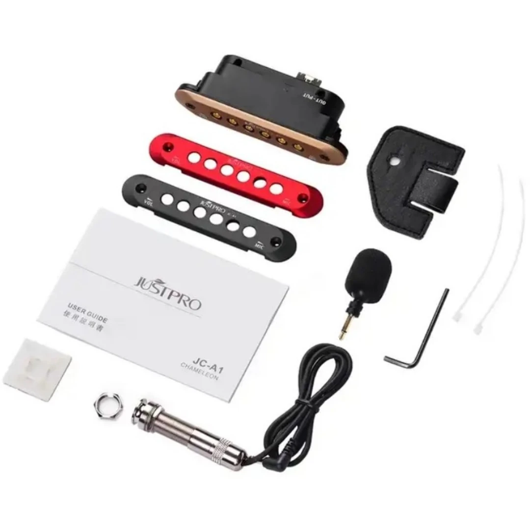 Звукосниматель Justpro JC-A1-BK/GD/RD