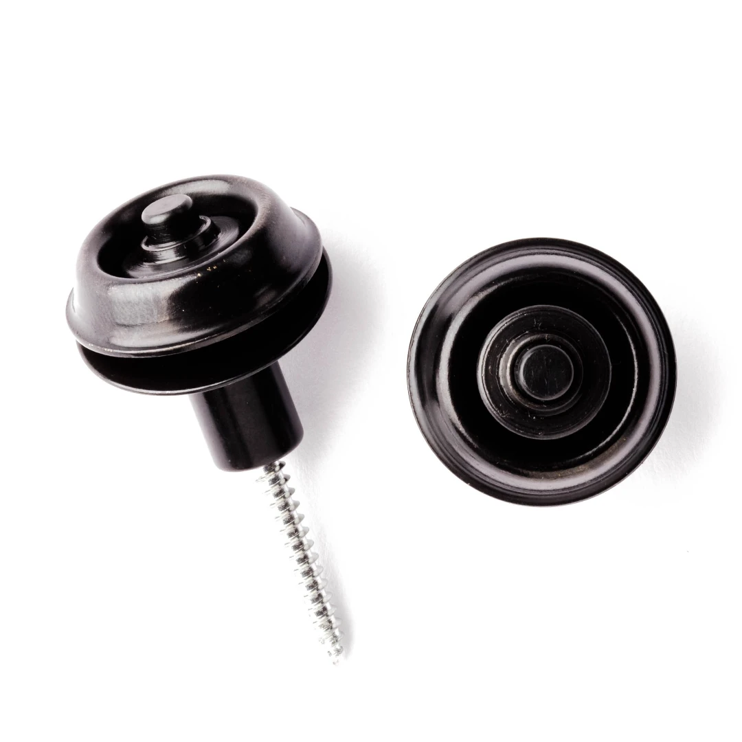 Стреплоки Dunlop SLS1403BK Flush Mount