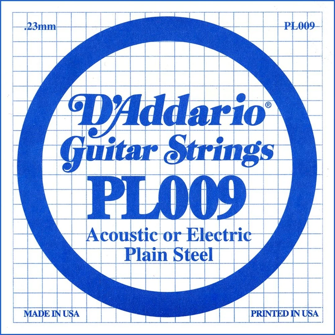 Струна для гитары D'addario PL009