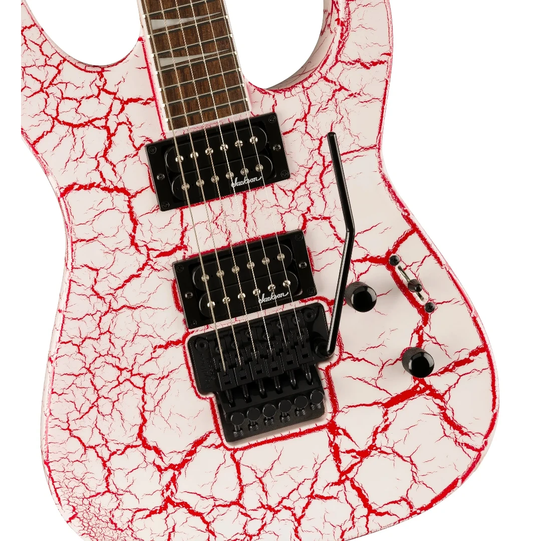 Электрогитара Jackson SLX DX Soloist LRL Bloodshot Crackle