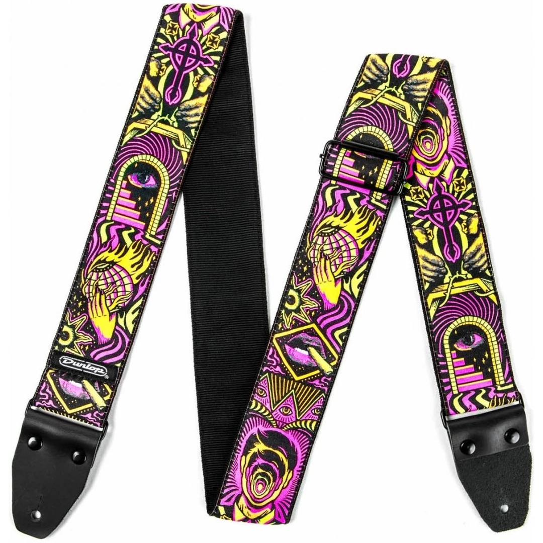 Ремень для гитары Dunlop ILD03 I Love Dust Headspace Orange