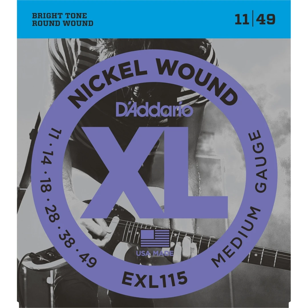 Струны для электрогитары D'Addario EXL115 11-49
