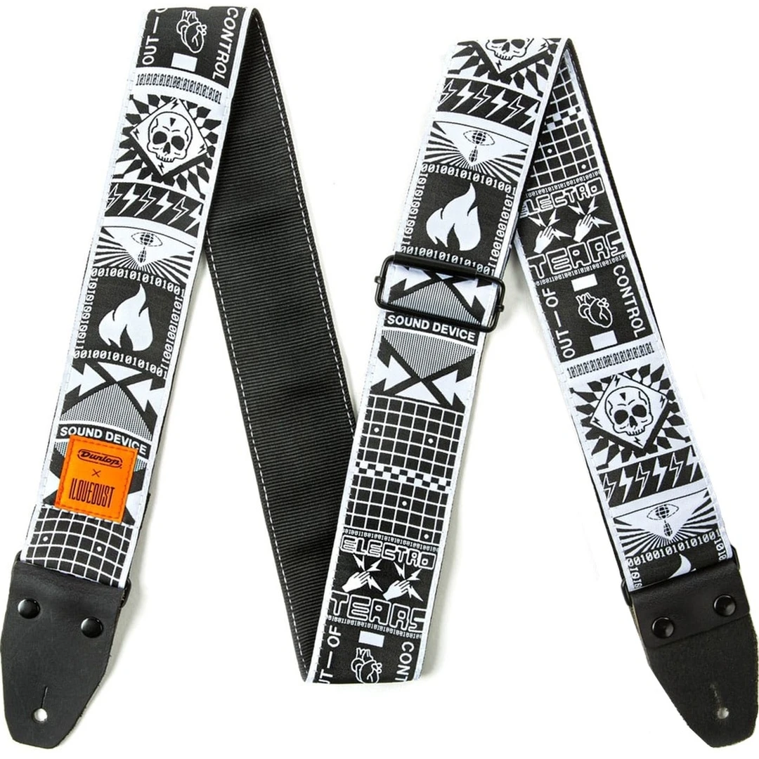 Ремень для гитары Dunlop ILD10 I Love Dust Out of Control