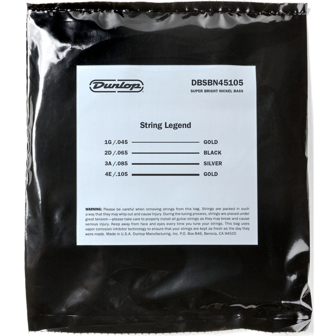 Струны для бас-гитары Dunlop DBSBN45105 45-105
