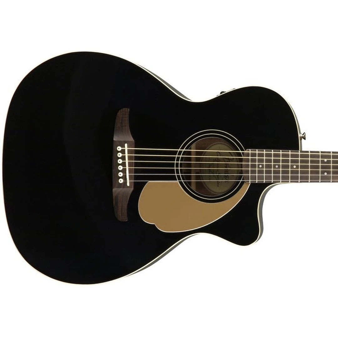 Электроакустическая гитара Fender Newporter Player WN Jetty Black