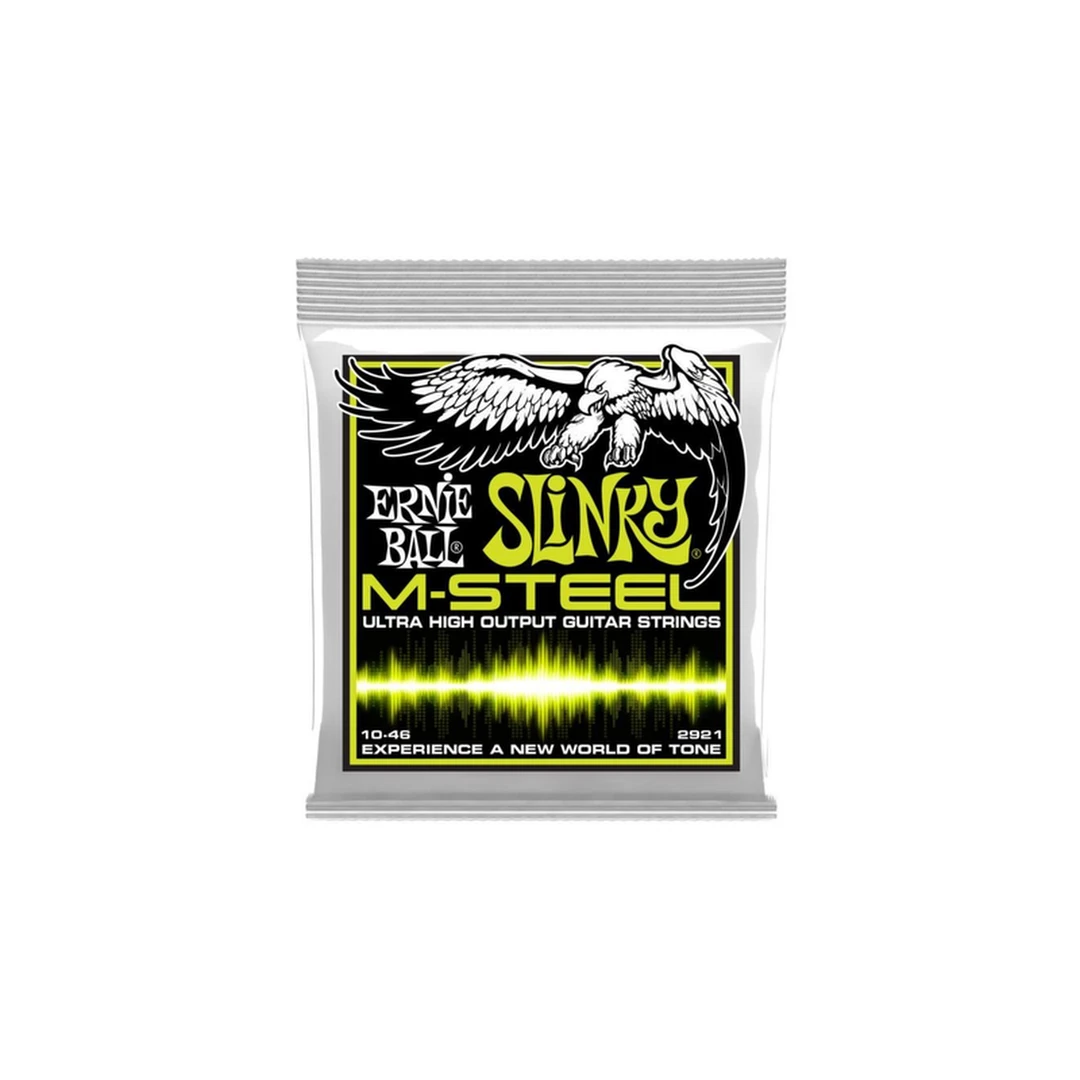 Струны для электрогитары Ernie Ball 2921 M-Steel 10-46