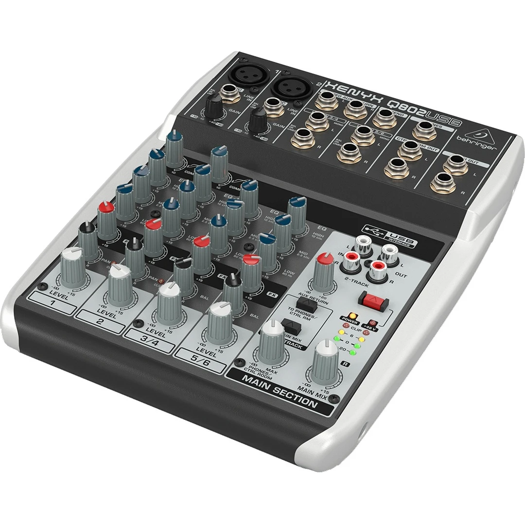 Микшерный пульт Behringer Q802USB