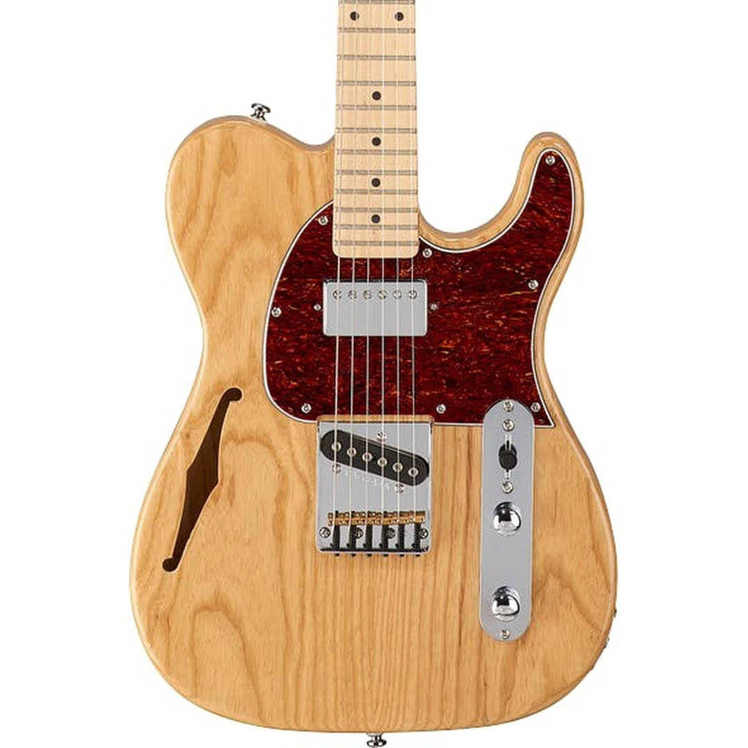 Полуакустическая гитара G&amp;L Tribute ASAT Classic Bluesboy Semi-Hollow Natural Ash MP