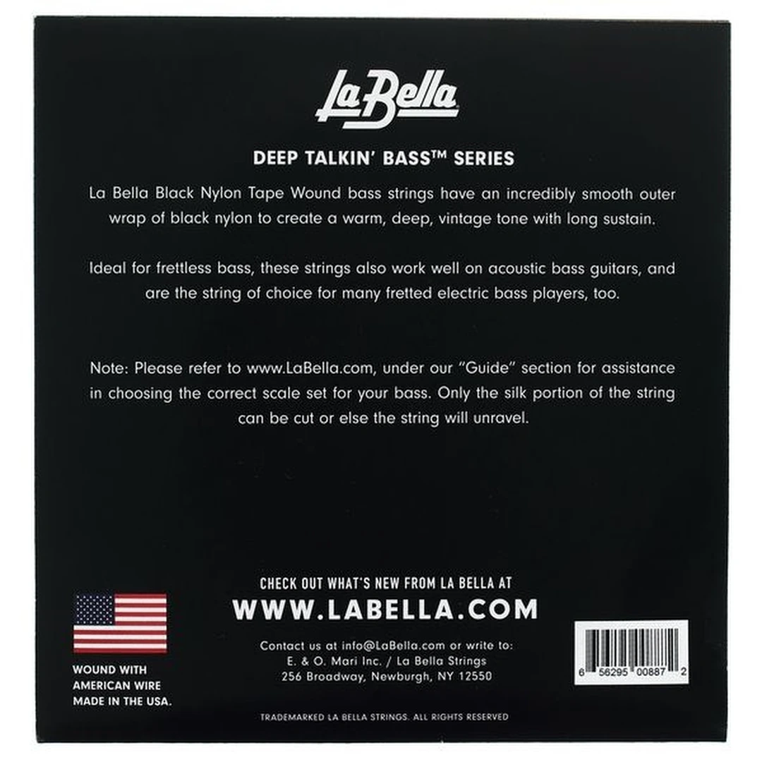 Струны для бас-гитары La Bella 760N 60-115