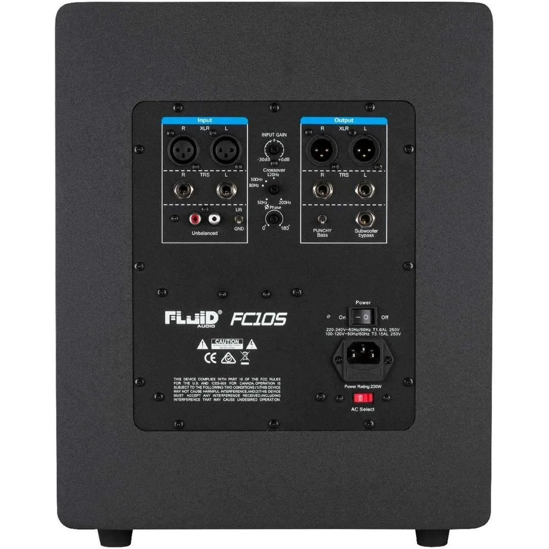 Сабвуфер Fluid Audio FC10S
