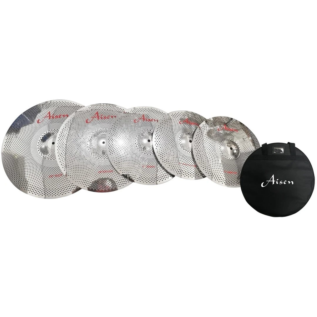 Комплект тарелок Aisen Low Volume Silver Cymbal Pack 14161820