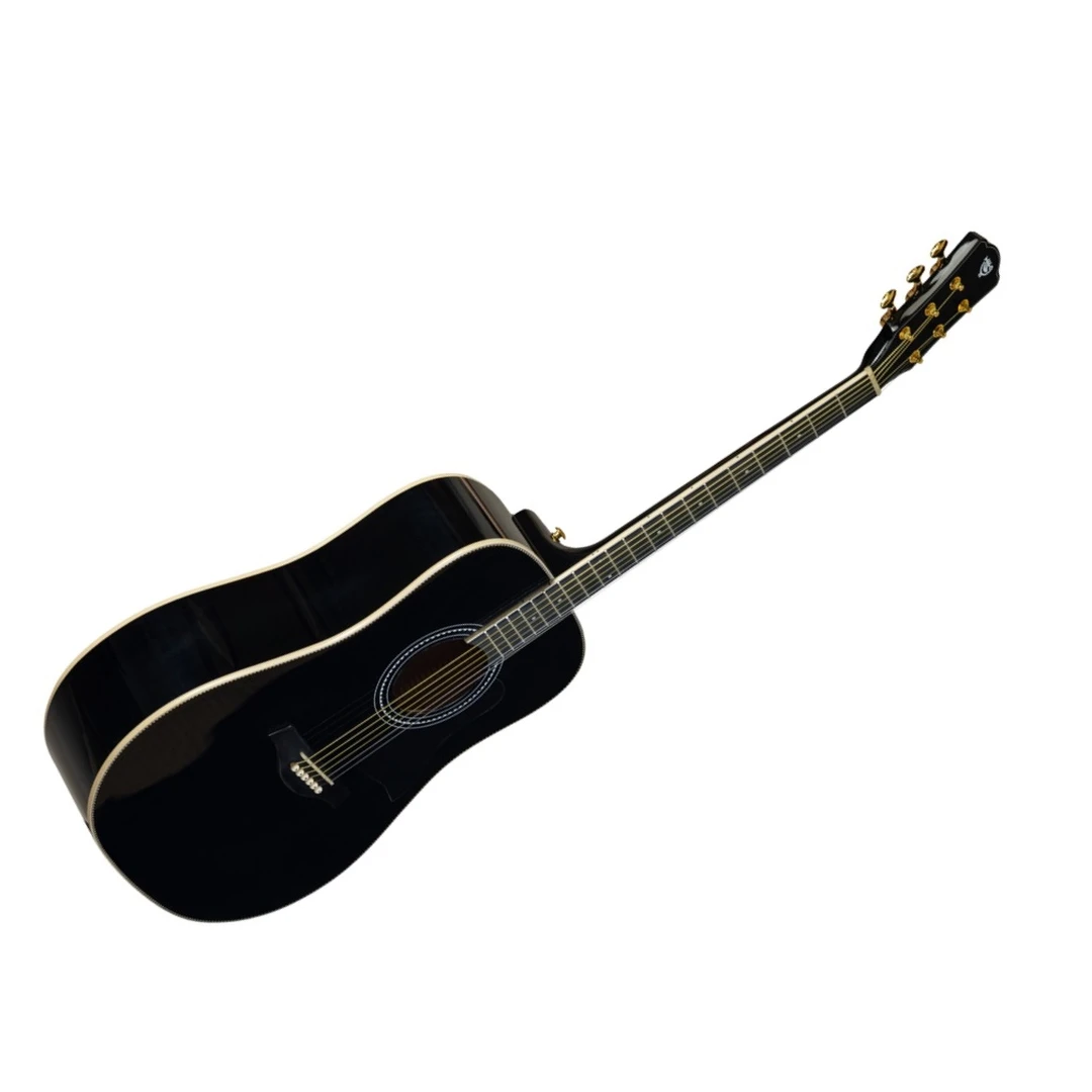 Акустическая гитара Rockdale Aurora D7 BK Gloss