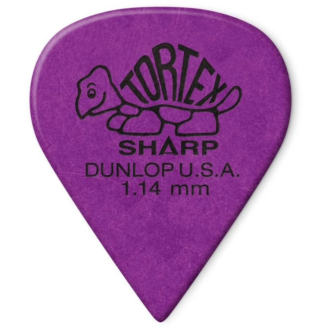 Медиатор Dunlop 412R1.14 Tortex Sharp 1.14