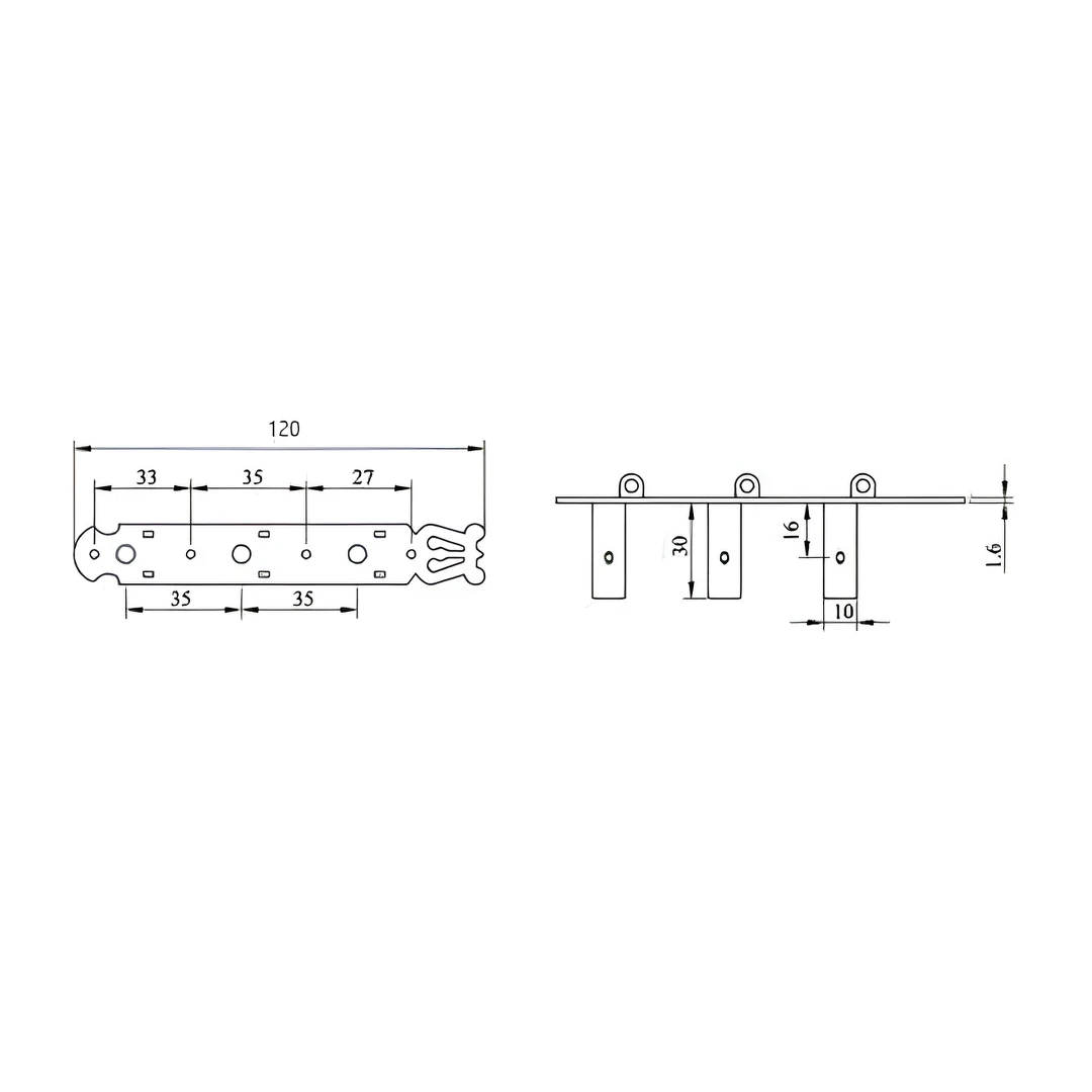 Колки для классической гитары Alhambra Clavijeros Num 3