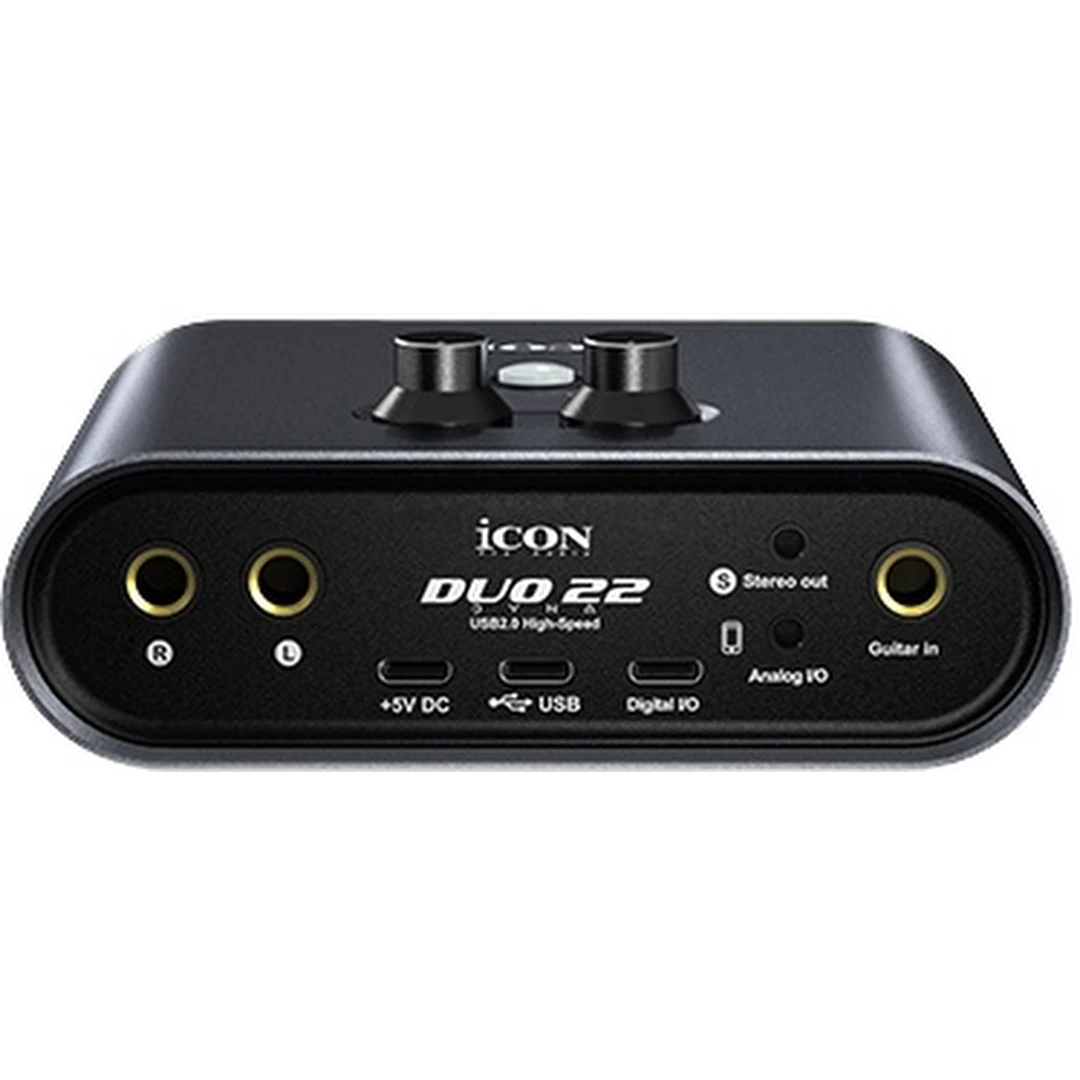 Аудиоинтерфейс iCON Duo22 Dyna Black