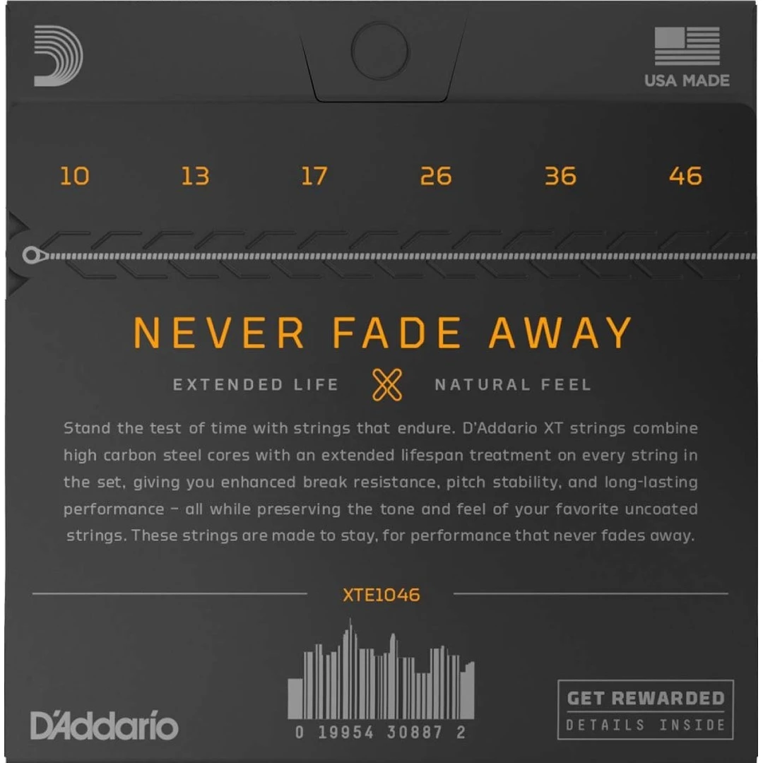 Струны для электрогитары D'Addario XTE1046 10-46