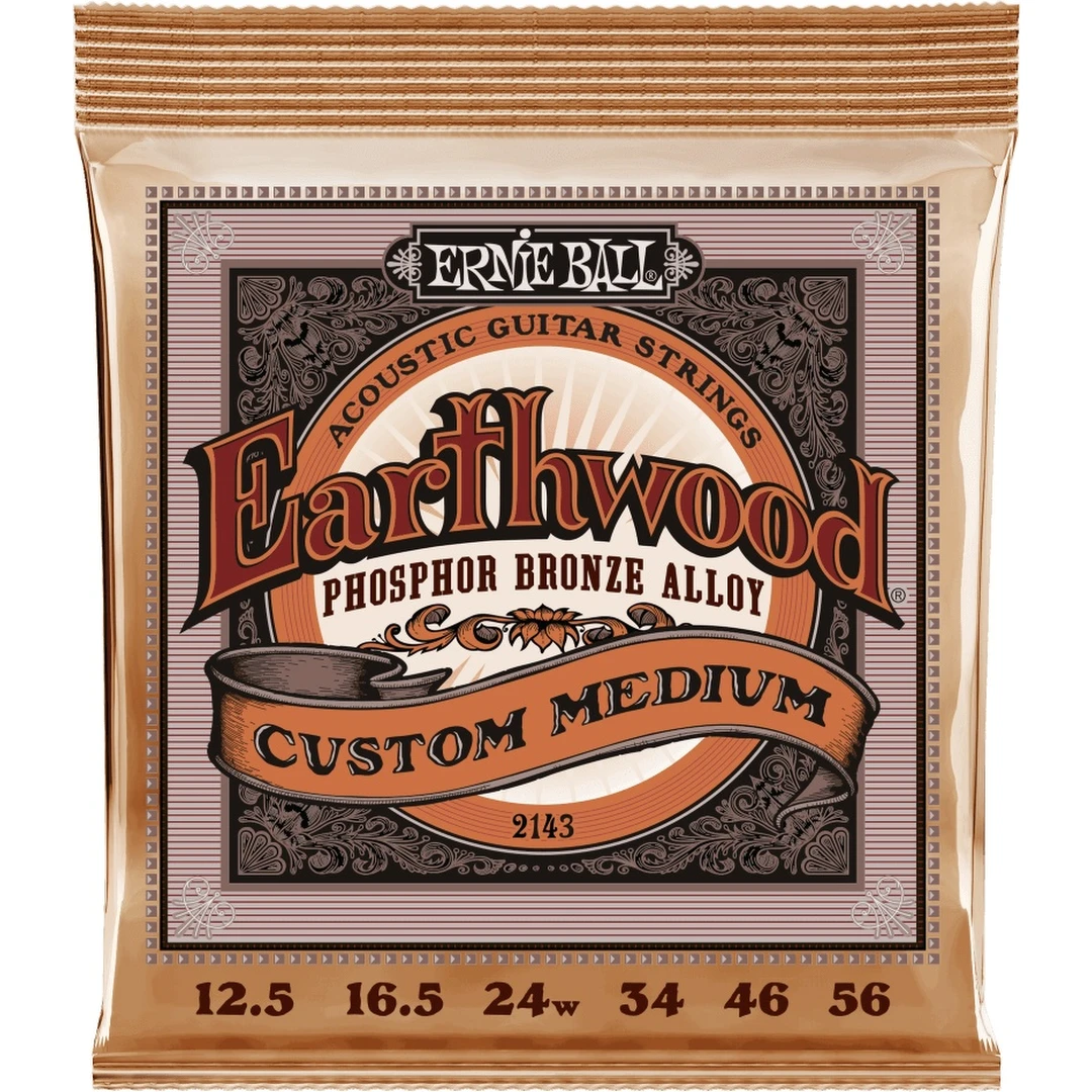 Струны для акустической гитары Ernie Ball 2143 12.5-56