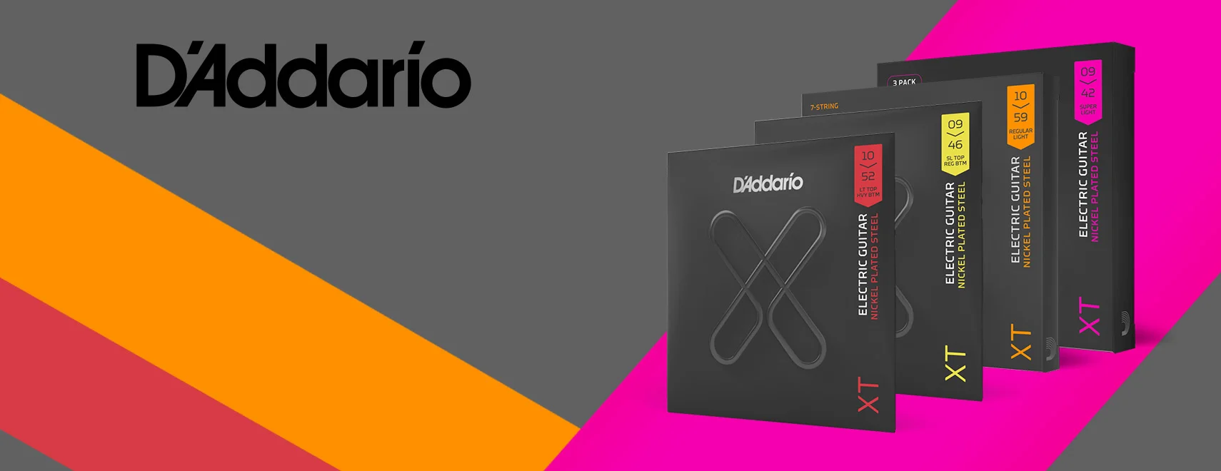 D'Addario баннер