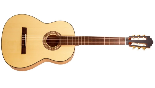 Классическая конструкция гитары с нейлоновыми струнами