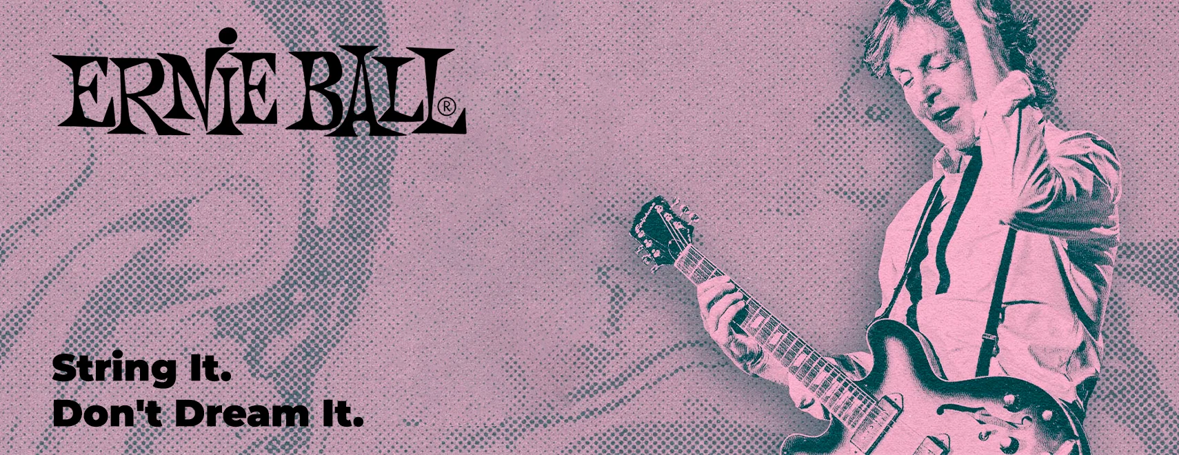 История Ernie Ball баннер