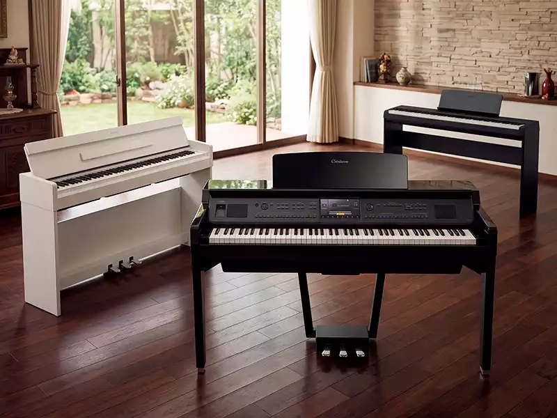 Цифровые пианино и рояли Yamaha