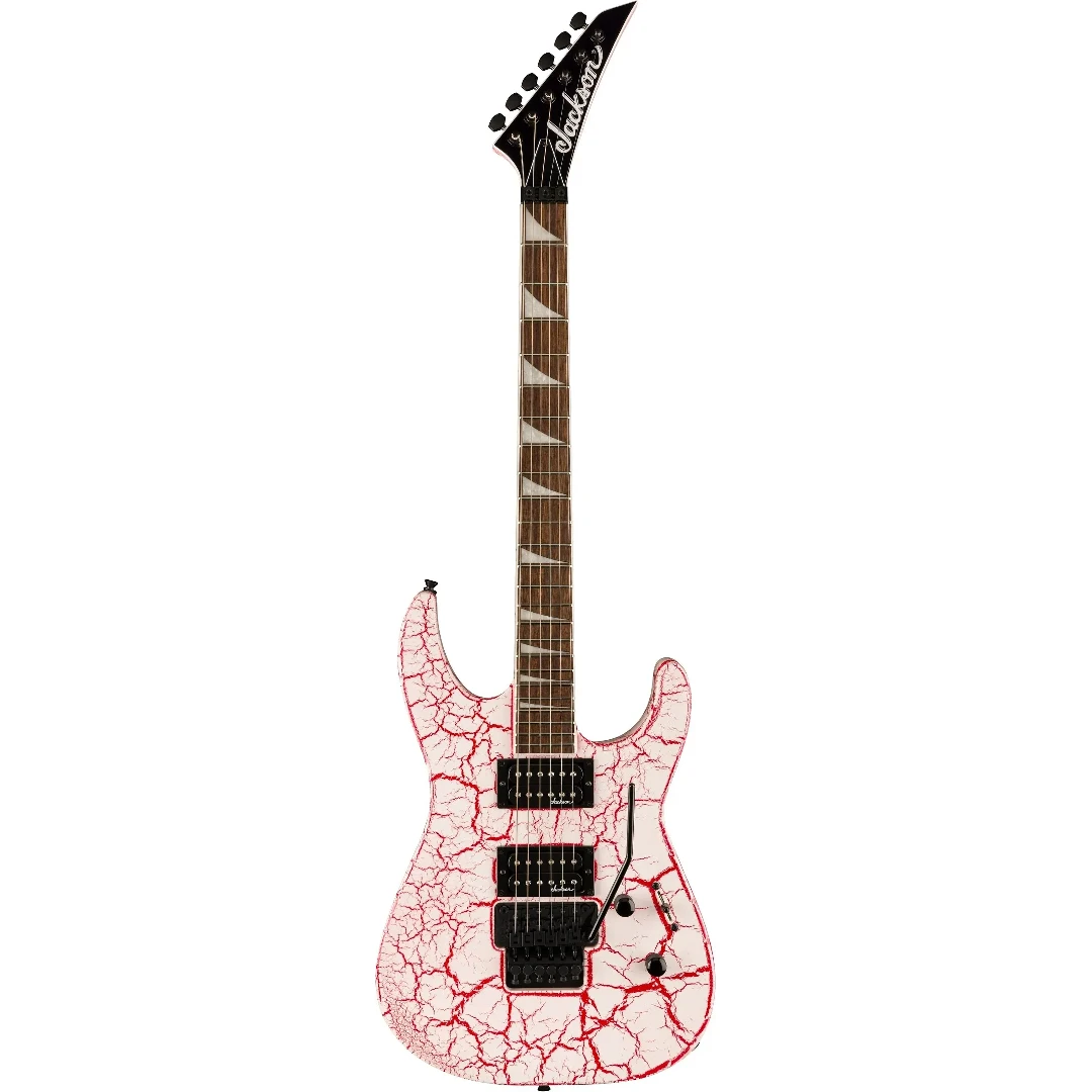 Электрогитара JACKSON SLX DX Soloist LRL Bloodshot Crackle