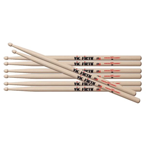 Палочки барабанные Vic Firth 2B 3+1