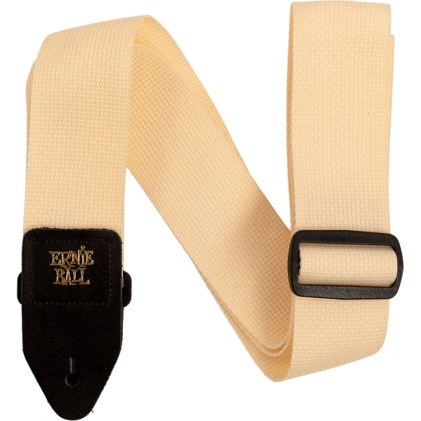 Ремень для гитары Ernie Ball Polypro Cream &amp; Black P05354