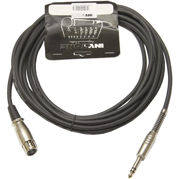 Микрофонный кабель Invotone ACM1005FS/BK