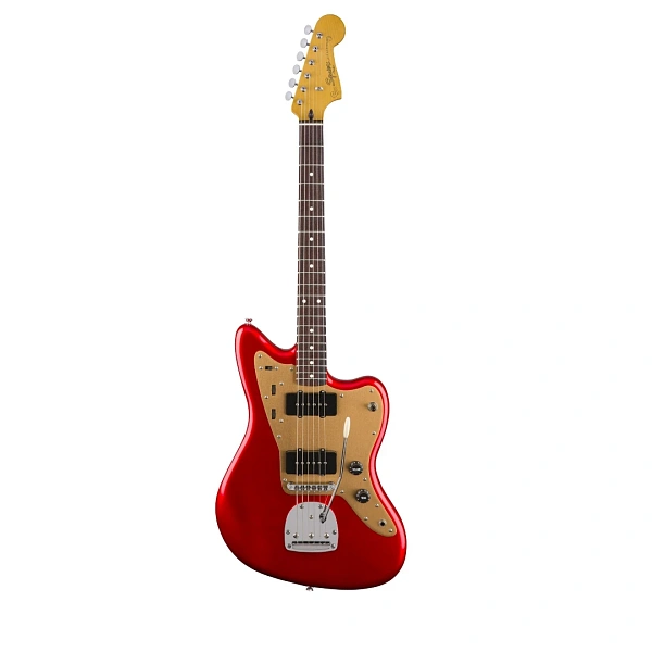 Электрогитара Fender Squier Deluxe Jazzmaster With Tremolo Candy Apple Red