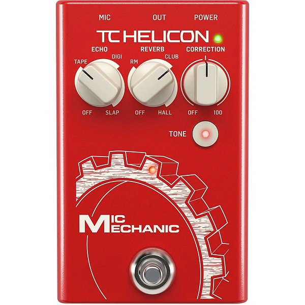 Педаль эффектов TC Helicon VoiceTone Mic Mechanic 2