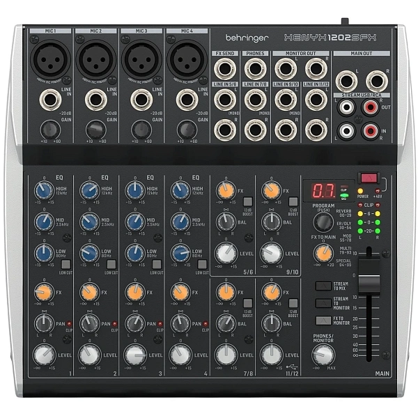 Микшерный пульт Behringer XENYX 1202SFX
