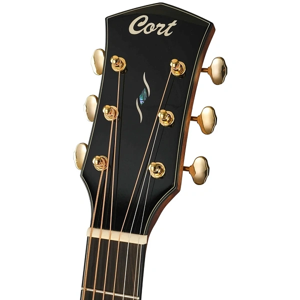 Электроакустическая гитара Cort Gold-D6 50th WCASE NAT