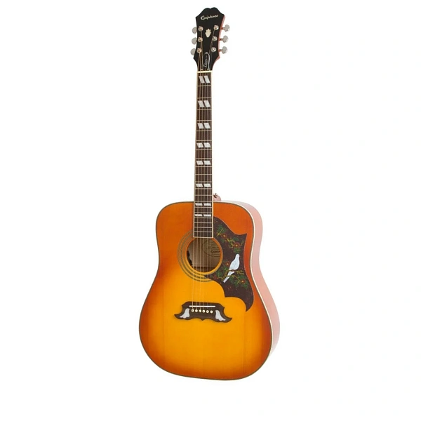 Электроакустическая гитара Epiphone Dove Pro Vintage Brown Sunburst