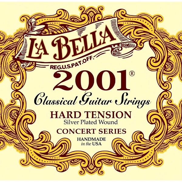 Струны для классической гитары La Bella 2001-H