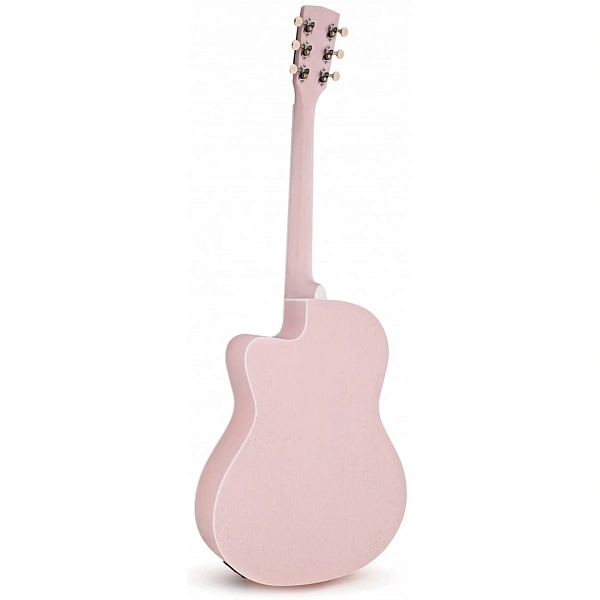 Электроакустическая гитара Cort Jade Classic Pastel Pink Open Pore w/bag