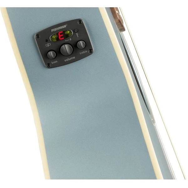 Электроакустическая гитара Fender Newporter Player WN Ice Blue Satin